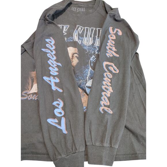 Ice Cube South Central Los Angeles Long Sleeve Shirt Black Large Streetwear - Picture 7 of 7